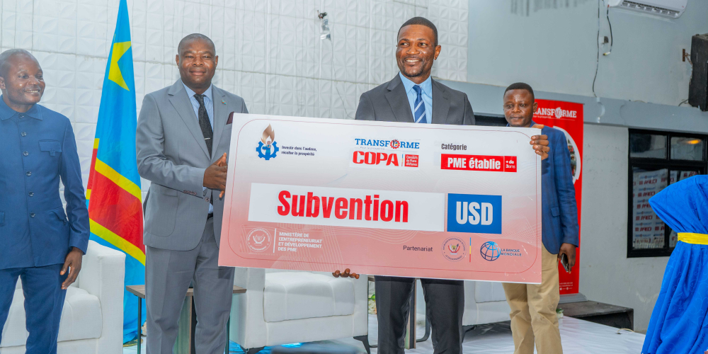 A Matadi, les PME lauréates du COPA ouvrent la tournée de présentation du Projet TRANSFORME