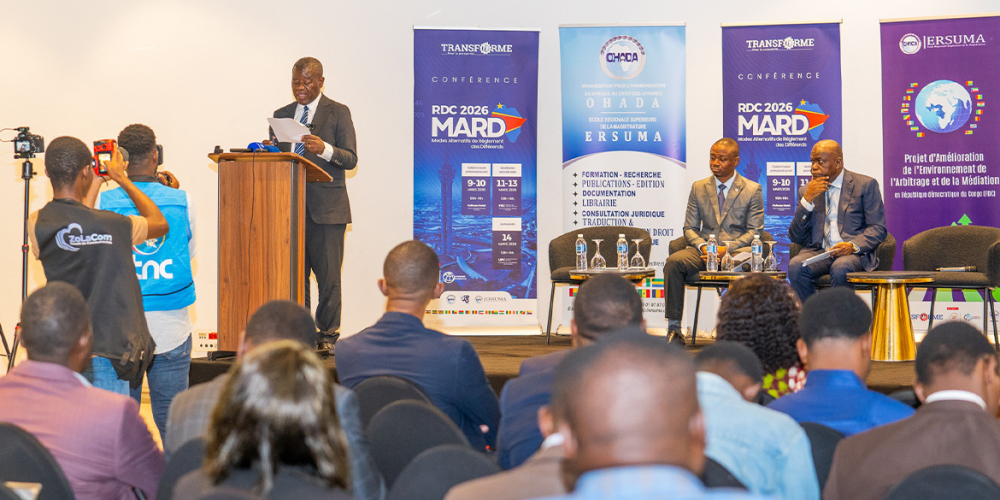 À Kinshasa, l’ERSUMA ouvre une nouvelle semaine de promotion des modes alternatifs de règlement des différends dans le monde des affaires